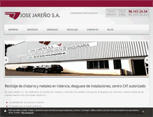 Tablet Screenshot of josejareno.com