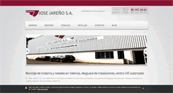 Desktop Screenshot of josejareno.es